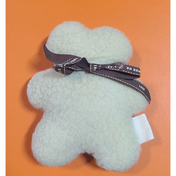 Hermes (Authentic) Plush Wool Fleece Stuffed Baby Teddy Bear Toy w/ Ribbon VTG - Picture 2 of 8